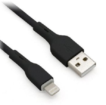 Cable Lightning BROBOTIX 963158 - USB V2.0., Lightning, Negro, 1m Cable Lightning BROBOTIX 963158 - USB V2.0., Lightning, Negro, 1m